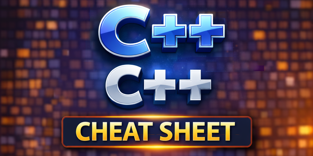 C++ cheatsheet